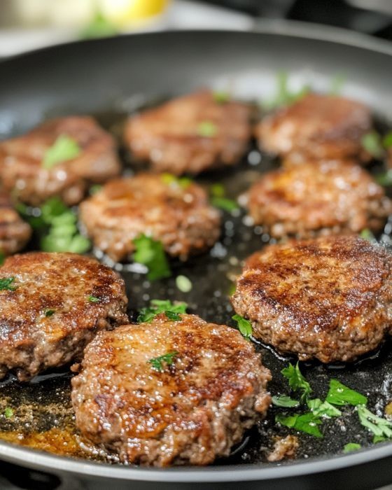 Low Carb Beef Fritters