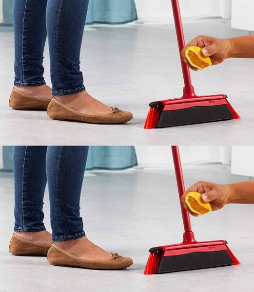 Lemon on the broom: a strong ally against stubborn dirt