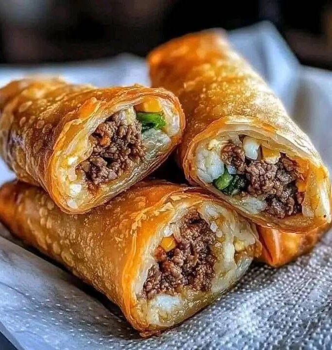 Beef Egg Rolls Recipe