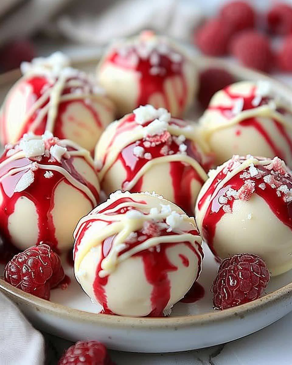 White Chocolate Raspberry Cheesecake