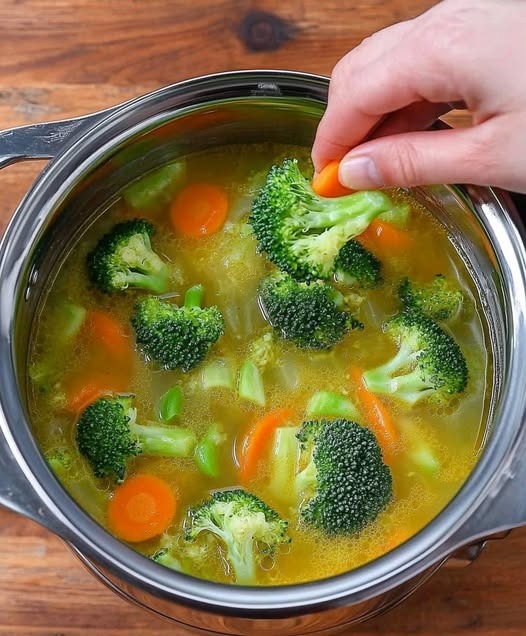 Warm up with this delicious and hearty Vegetable Soup that’s bursting with flavor