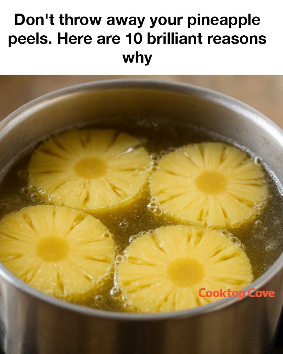 Don’t throw away your pineapple peels. Here are 10 brilliant reasons why