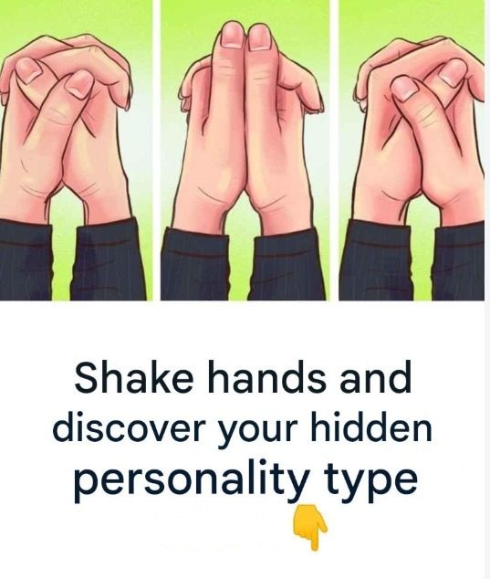 Shake Hands and Discover Your Personality Type
