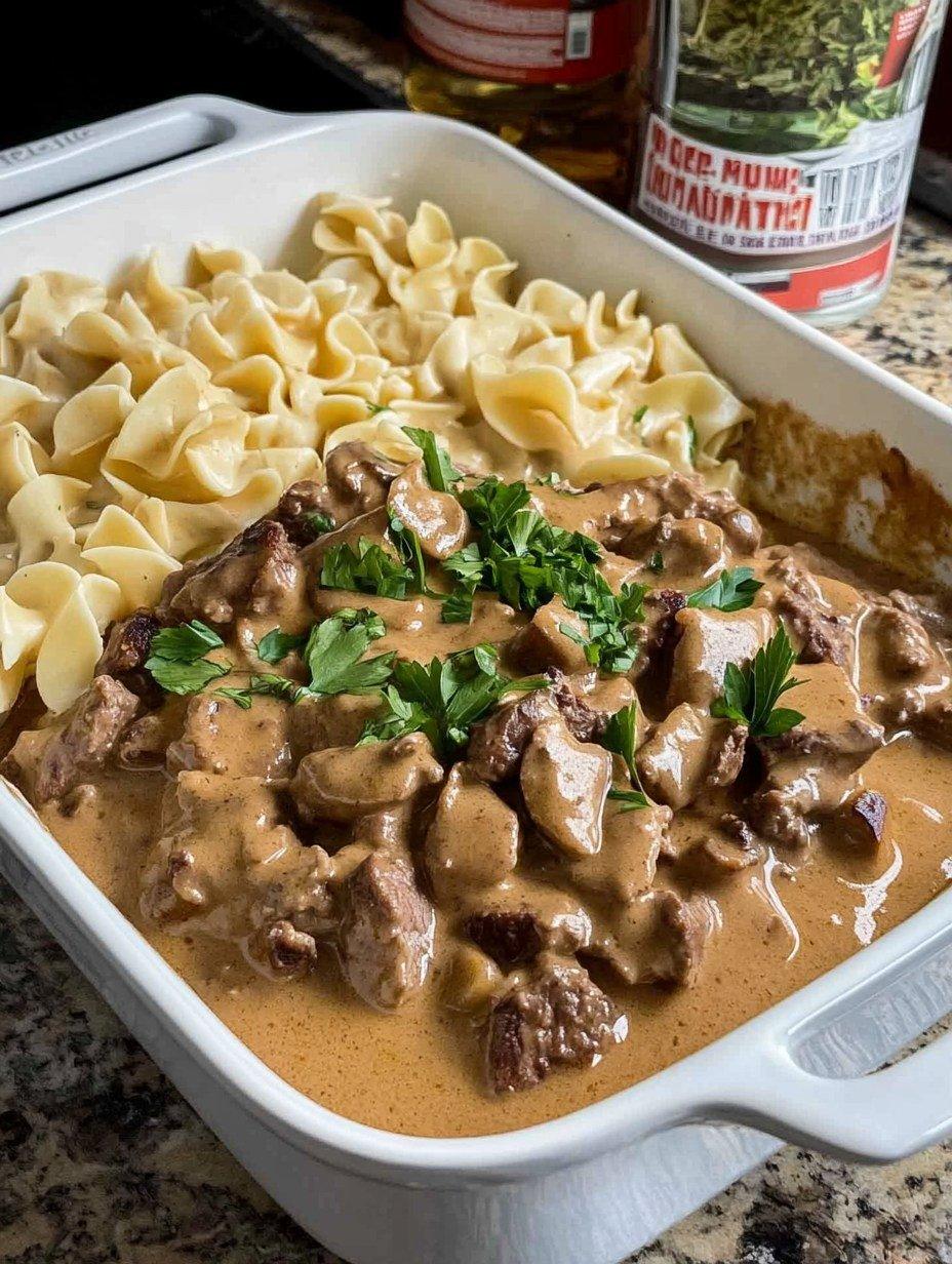 Beef Stroganoff Casserole