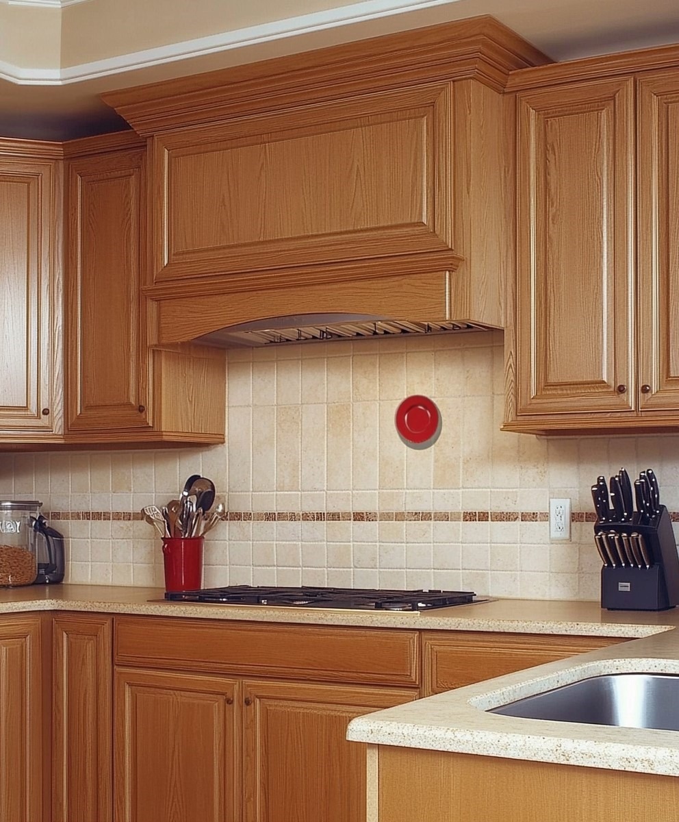 How to Use the Space Above Kitchen Cabinets Effectively