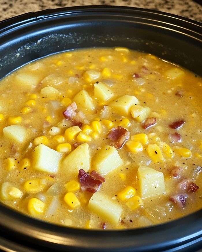 This creamy delight is known in our house as ‘Amish Snow Day Soup’—perfect for chilly evenings