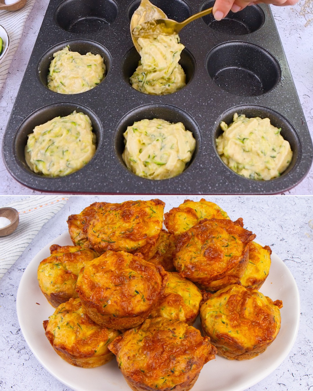 Savory Cheesy Zucchini