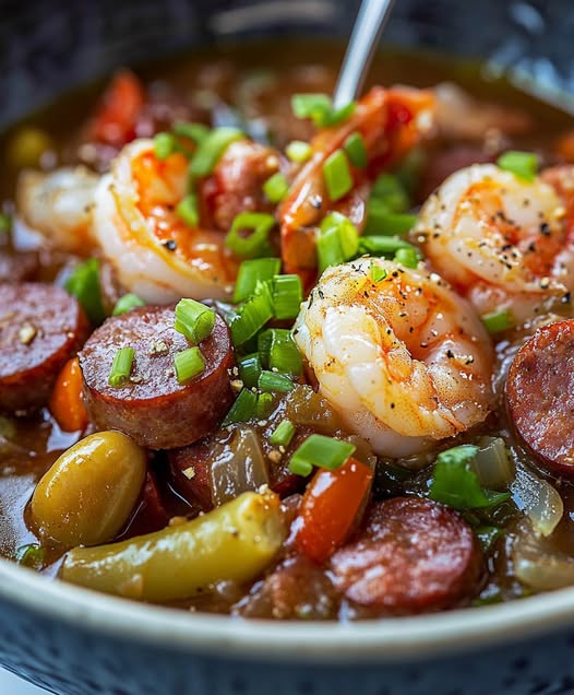 Louisiana with this rich and flavorful Creole Gumbo