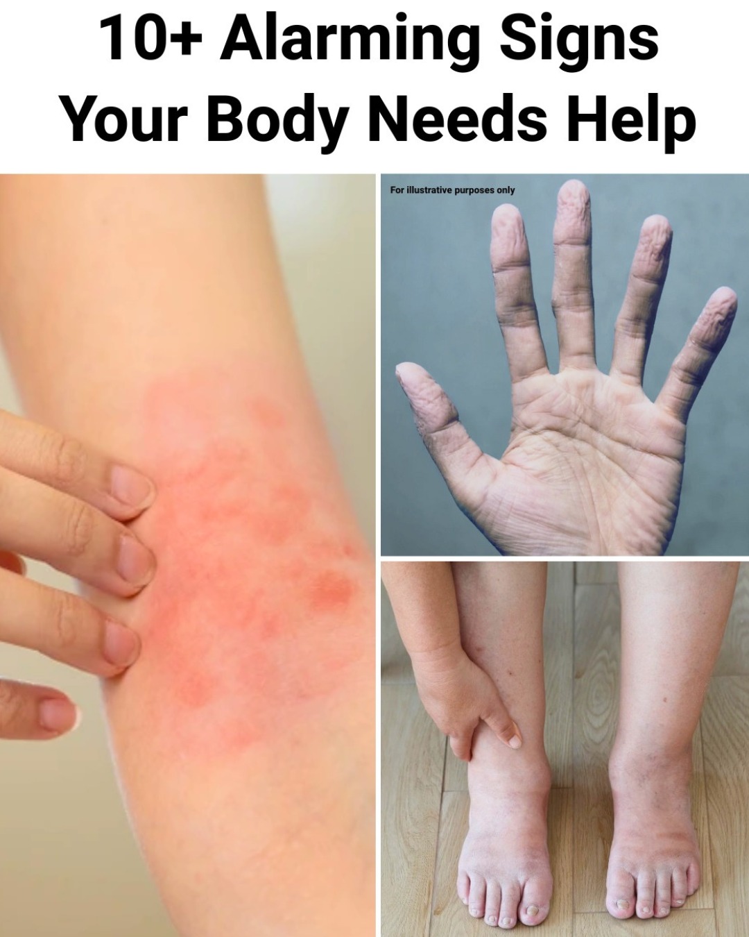 10+ Alarming Signs Your Body Needs Help