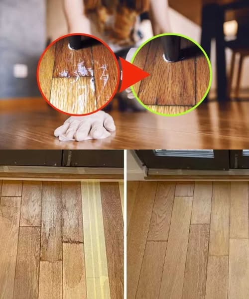 Scratches on parquet, this way it is spotless: 1 product is enoughIntroduction