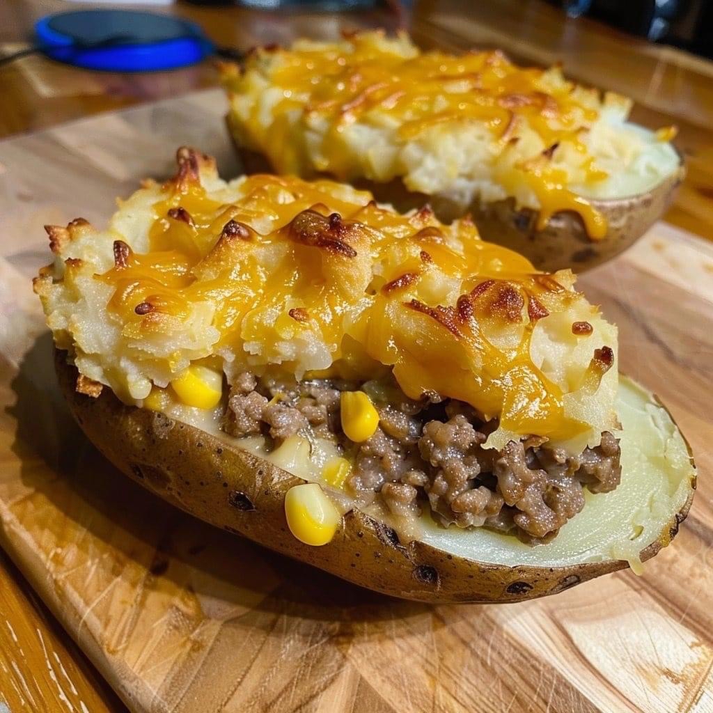 Best Shepard’s Pie Baked Potato