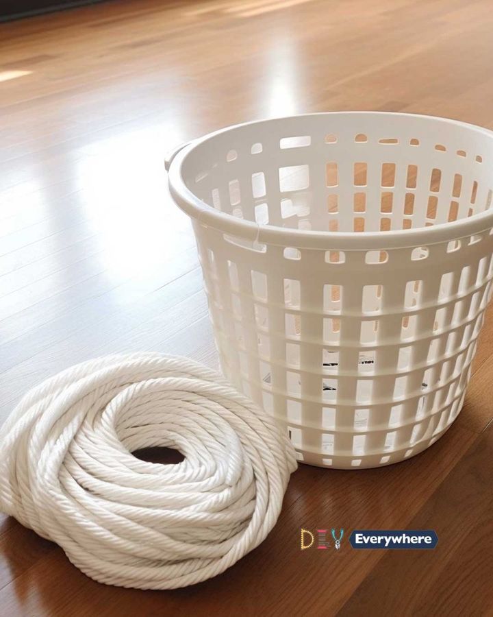 Transform a cheap laundry basket into the most genius Christmas idea I’ve seen