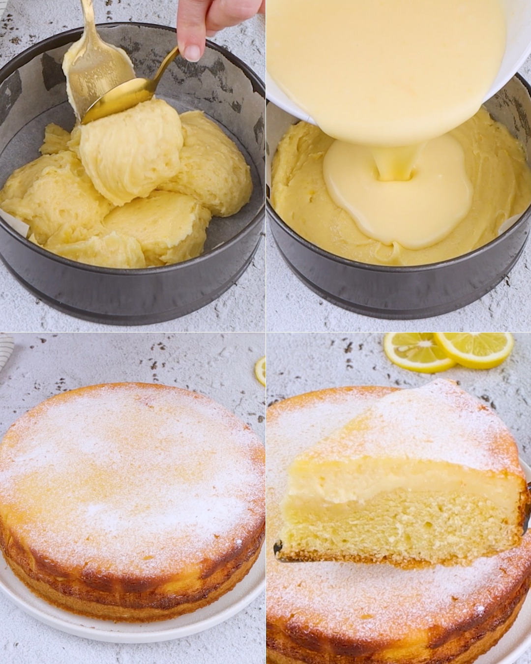  Gooey Lemon Butter Cake