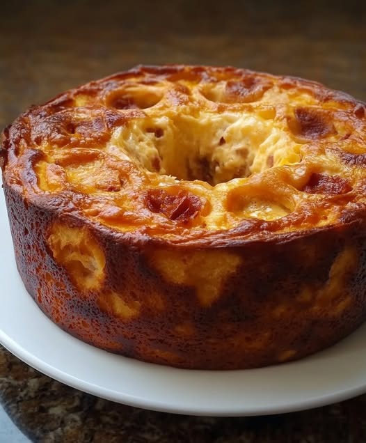 Delight your taste buds with this Savory Vegetable Cake