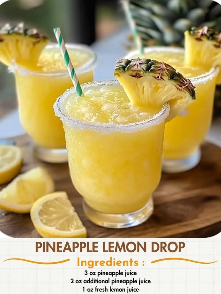 Pineapple Lemon Drop