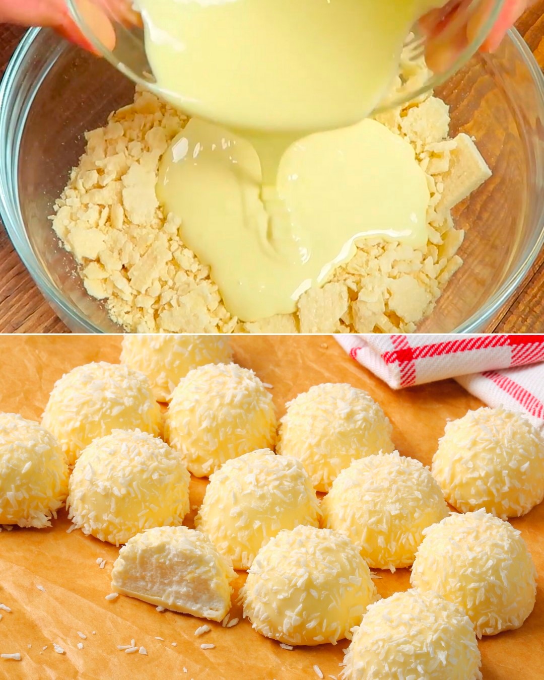 Quick White Chocolate Truffles