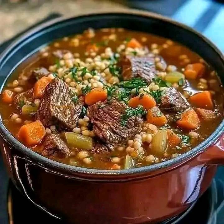 Beef & Barley Soup