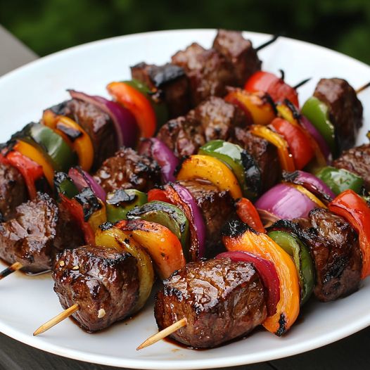 Grilled Steak Kebabs maroco
