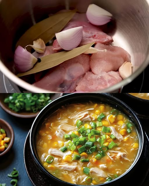 Sweet Corn Chicken Soup – A Comforting, Nourishing Classic