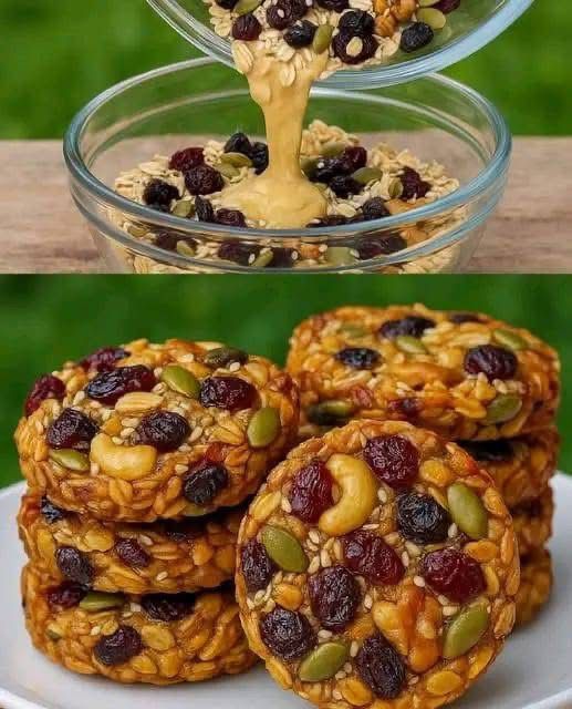 Healthy Oat Cookies With Dried Fruit and Nuts: Wholesome, Chewy Delights