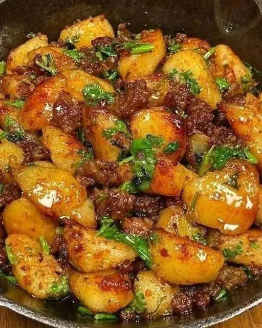 Minced Pork with Potatoes