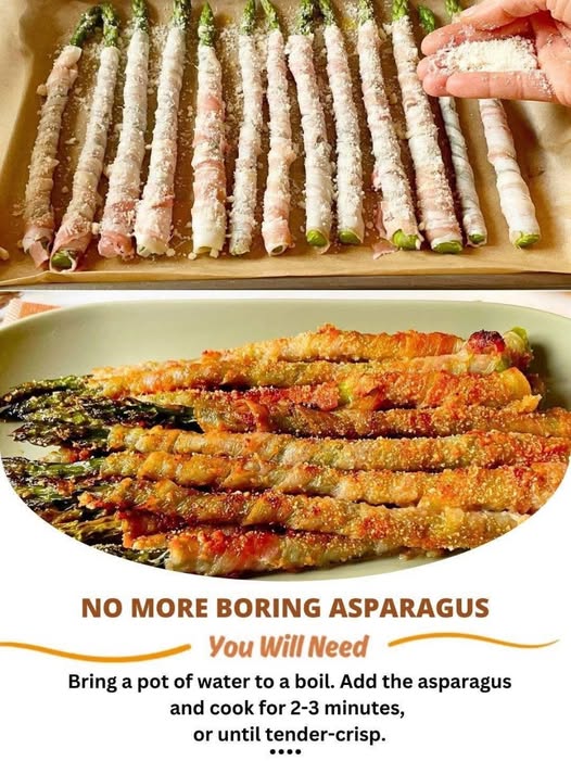 Cheesy Baked Asparagus