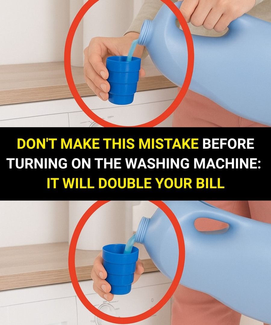 Don’t make this mistake before turning on the washing machine: it will double your bill.
