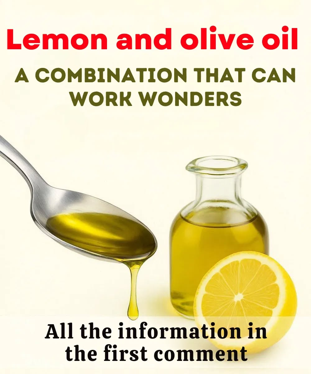 Lemon and olive oil: A combination that can work wonders