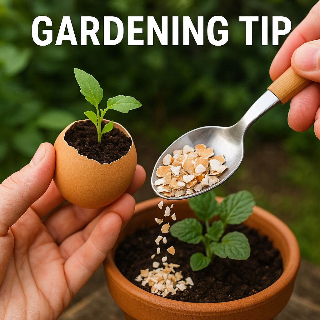 Eggshell Seed Starters + Natural Fertilizer