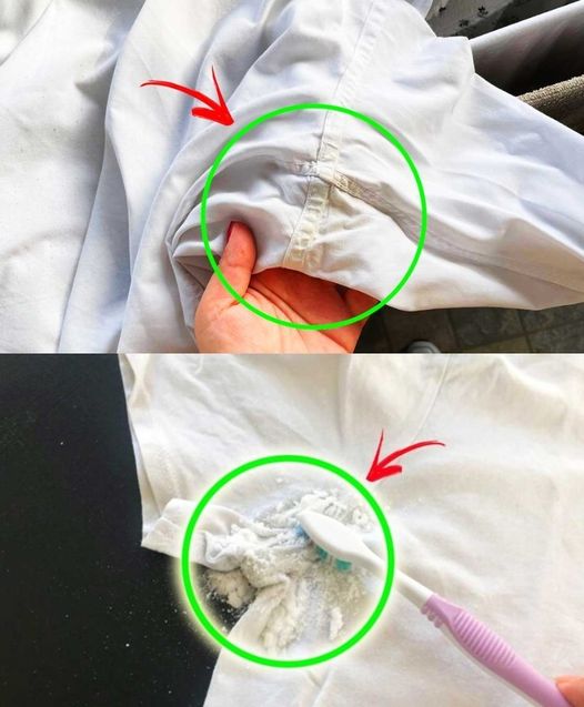 HOW TO REMOVE YELLOW HALOS UNDER THE ARMPITS OF SHIRTS AND T-SHIRTS