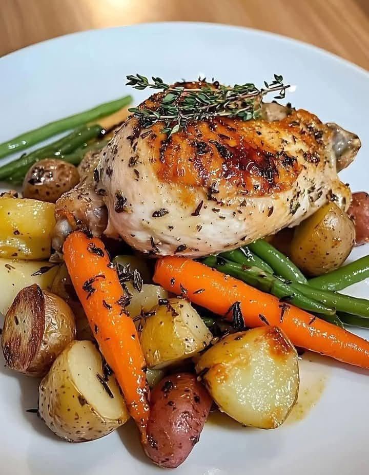 Herb-Roasted Chicken & Vegetables