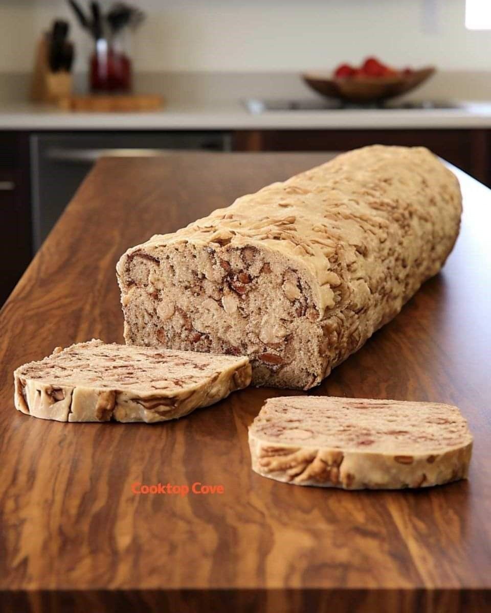 My nana used to make this 3-ingredient log for us growing up. Still hits the spot today!