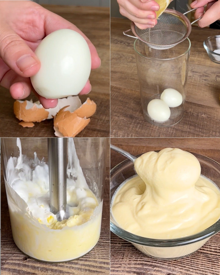 How to Make Mayonnaise With Cooked Eggs: the Easy Method to Make Mayo With Hard Boiled Eggs!