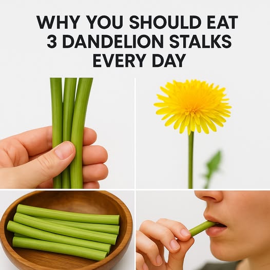 Daily Dandelion Stalk Ritual for Natural Detox and Wellness