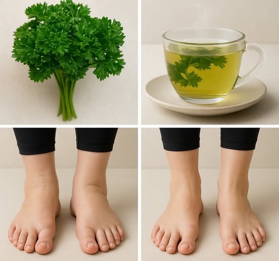Drink This Tea and You Will Never Have Swollen Legs, Ankles, or Feet Again!