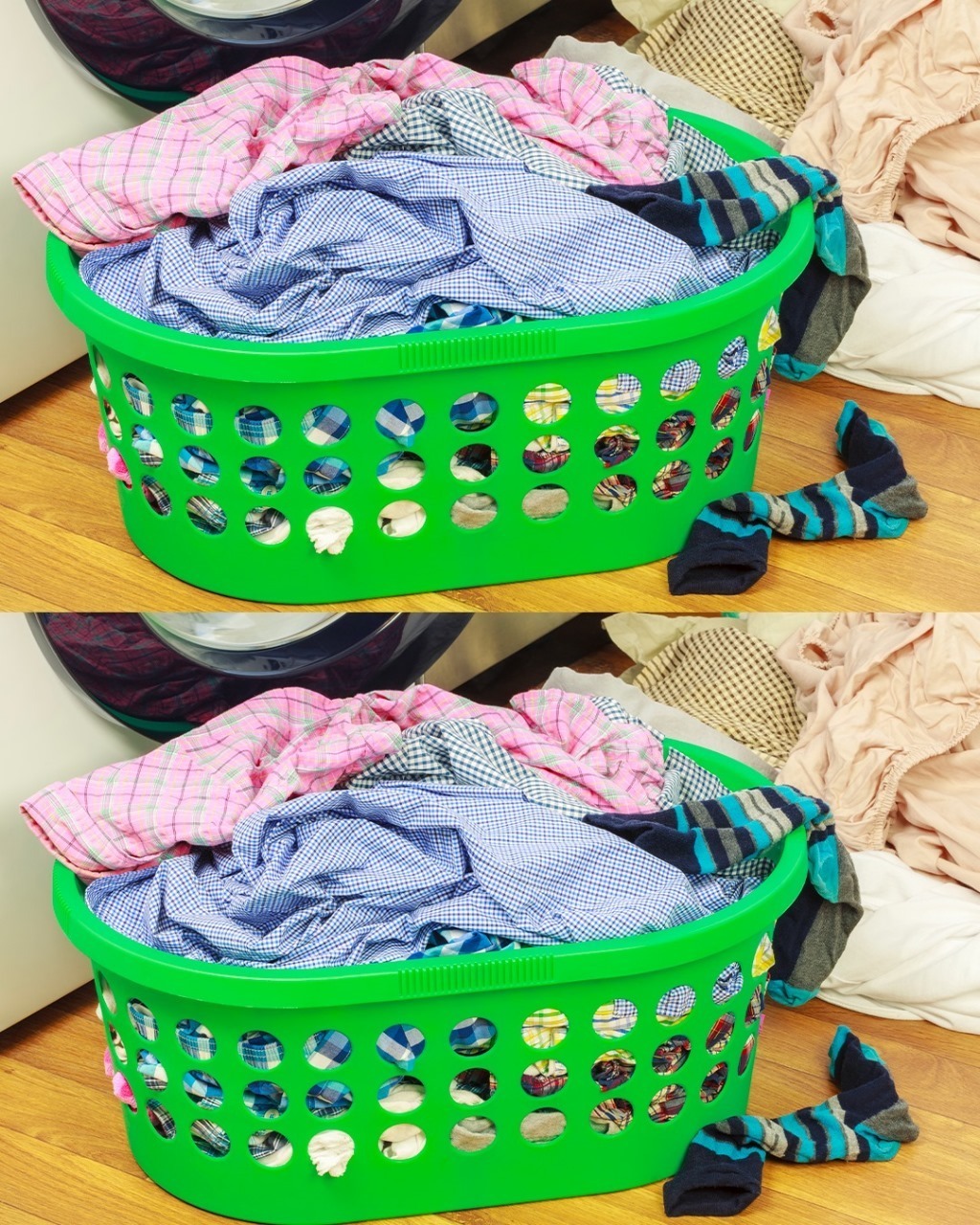 Why do laundry baskets have those HOLES? 