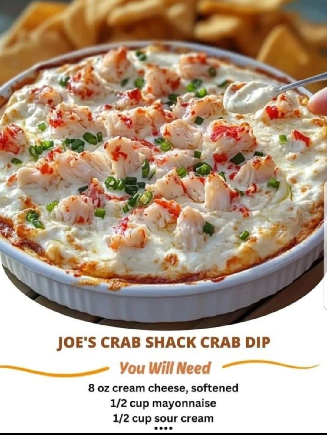 Joe’s Crab Shack-Style Crab Dip Recipe