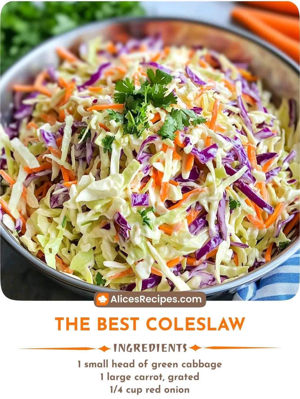 The Best Coleslaw