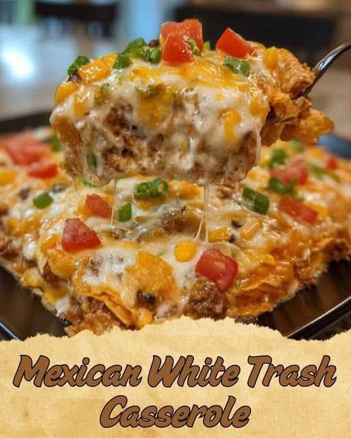 Cheesy Mexican Beef & Dorito Casserole