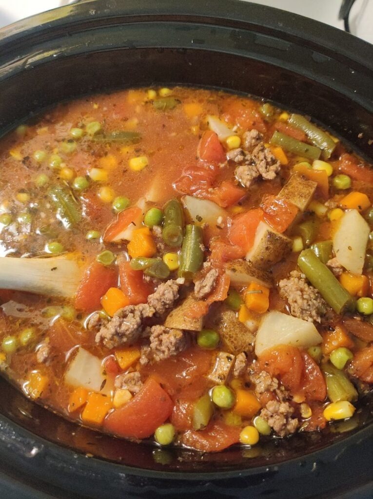 VEGETABLE BEEF SOUP