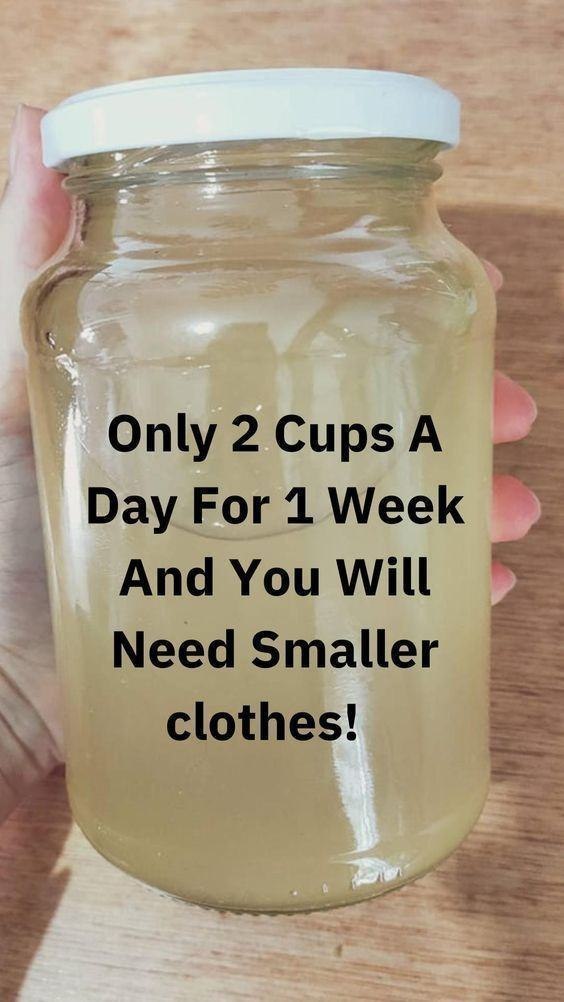 Slim Down Naturally: A Simple 2-Cup Daily Drink for a Healthier You
