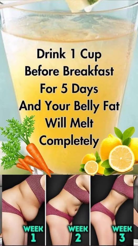 Lemon Carrot Drink for Weight Loss