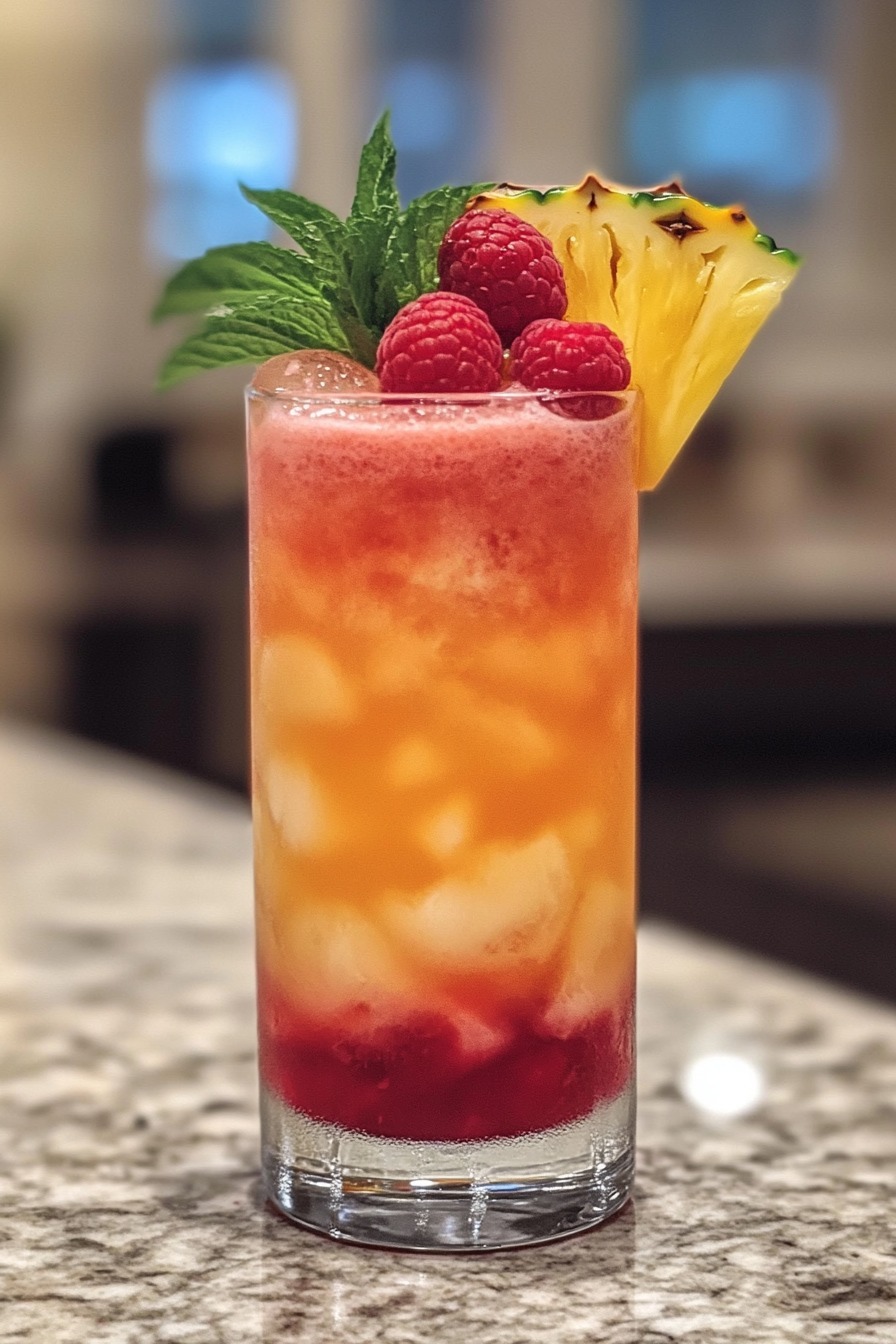 Raspberry Colada Twist 