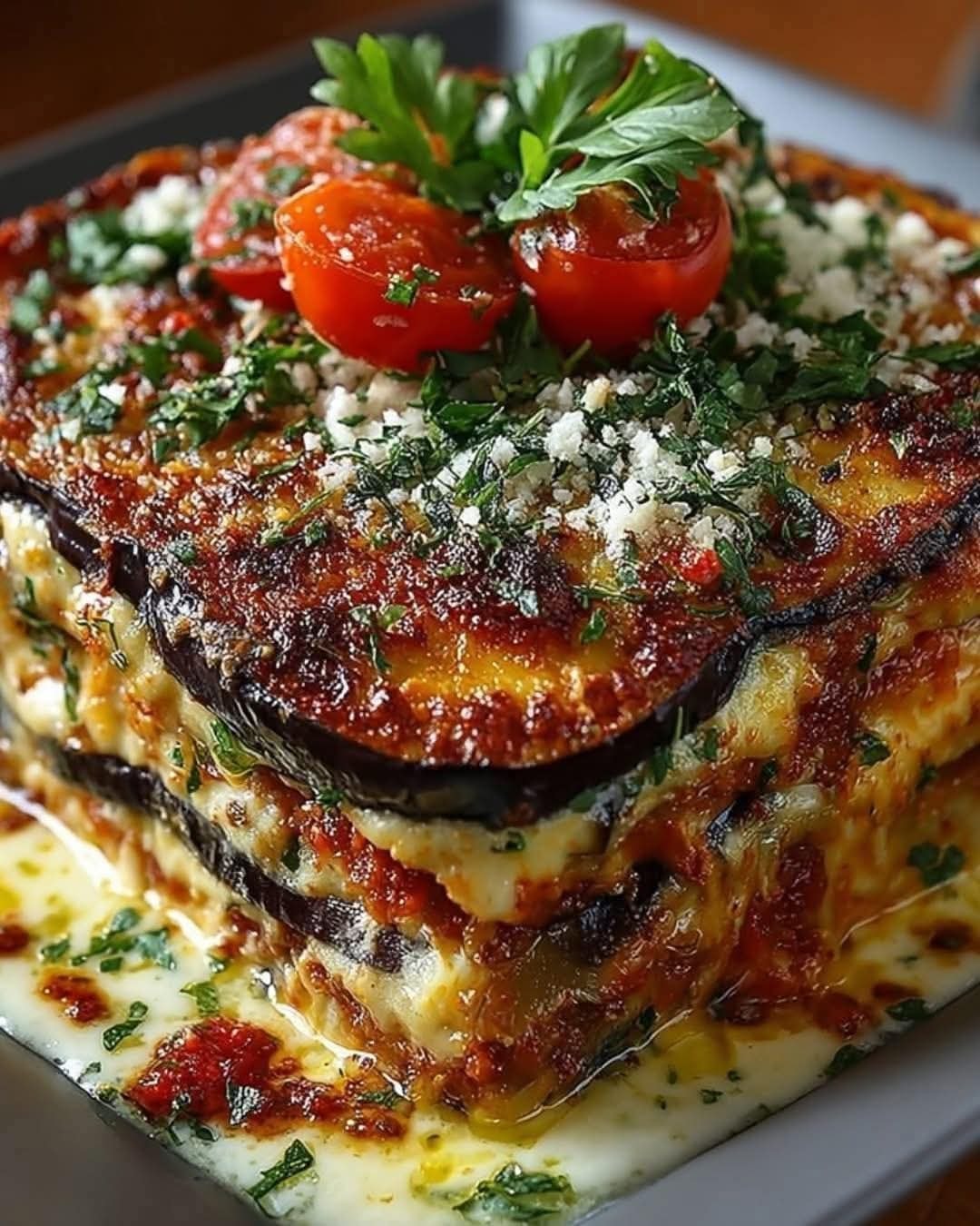 A Delicious Vegetarian Dish: Easy Eggplant Lasagna