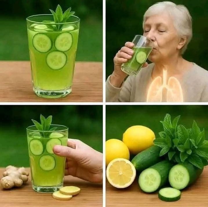 Refresh Your Health: Benefits of Cucumber, Ginger, Mint, Lemon, and Water