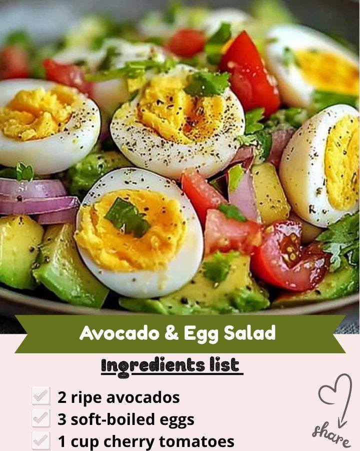 Avocado & Egg Salad 