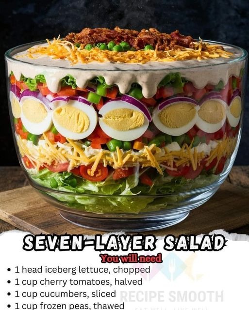 30-MINUTE SEVEN-LAYER SALAD