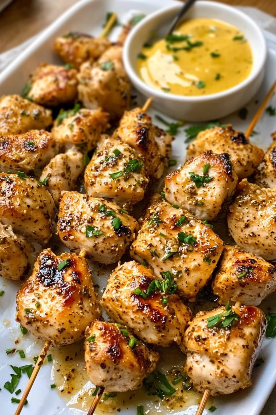 Cowboy Butter Chicken Skewers